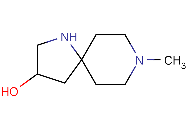 8-methyl-1,8-diazaspiro[4.5]decan-3-ol