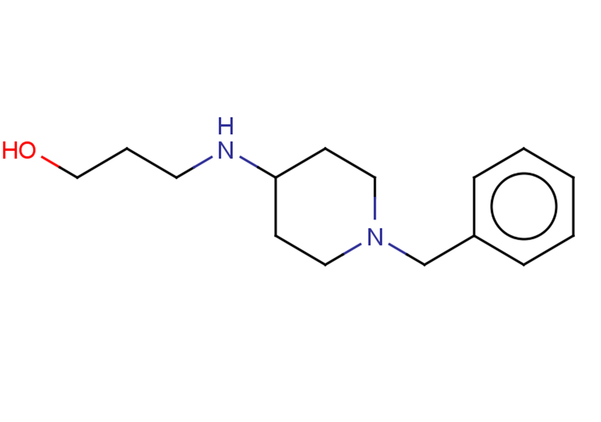 3-[(1-benzylpiperidin-4-yl)amino]propan-1-ol