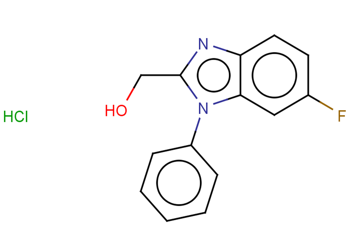 (6-fluoro-1-phenyl-1H-1,3-benzodiazol-2-yl)methanol hydrochloride