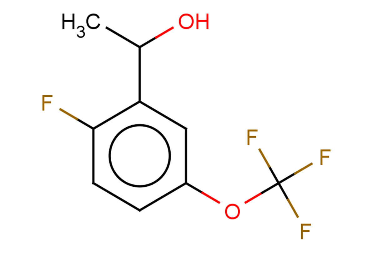 1-[2-fluoro-5-(trifluoromethoxy)phenyl]ethan-1-ol
