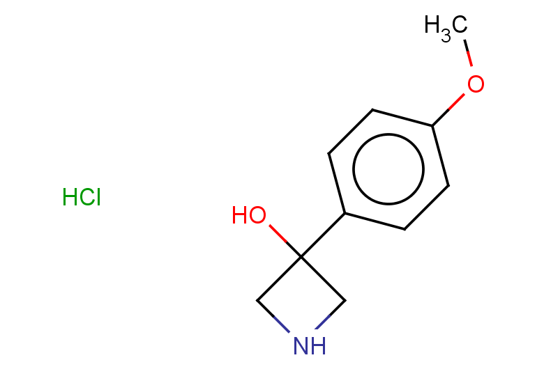 3-(4-methoxyphenyl)azetidin-3-ol hydrochloride
