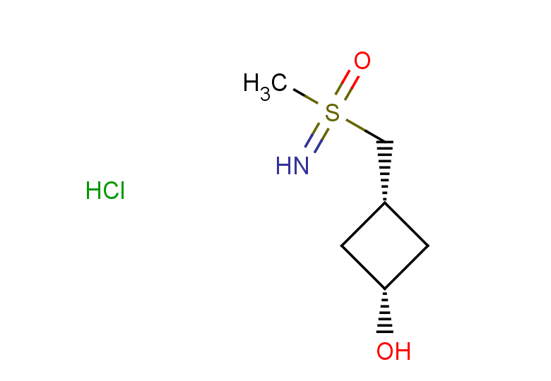 rac-imino(methyl){[(1s,3s)-3-hydroxycyclobutyl]methyl}-lambda6-sulfanone hydrochloride, cis