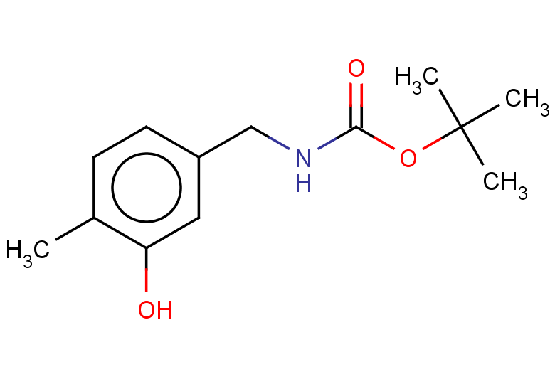 tert-butyl N-[(3-hydroxy-4-methylphenyl)methyl]carbamate