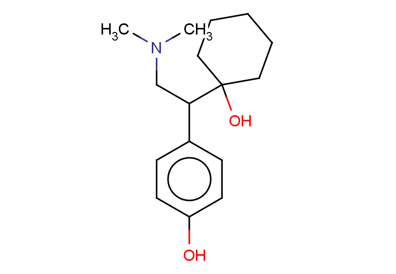 4-[2-(dimethylamino)-1-(1-hydroxycyclohexyl)ethyl]phenol