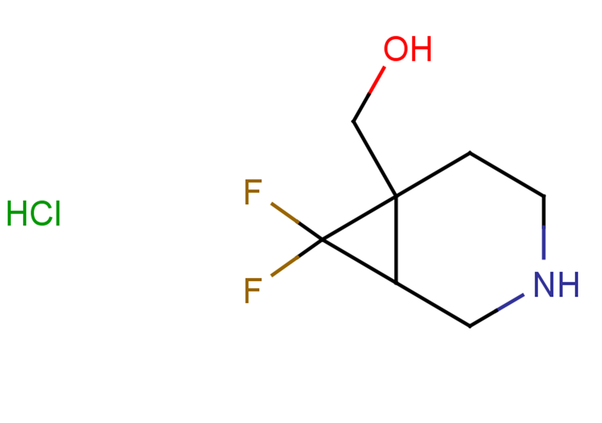 {7,7-difluoro-3-azabicyclo[4.1.0]heptan-6-yl}methanol hydrochloride