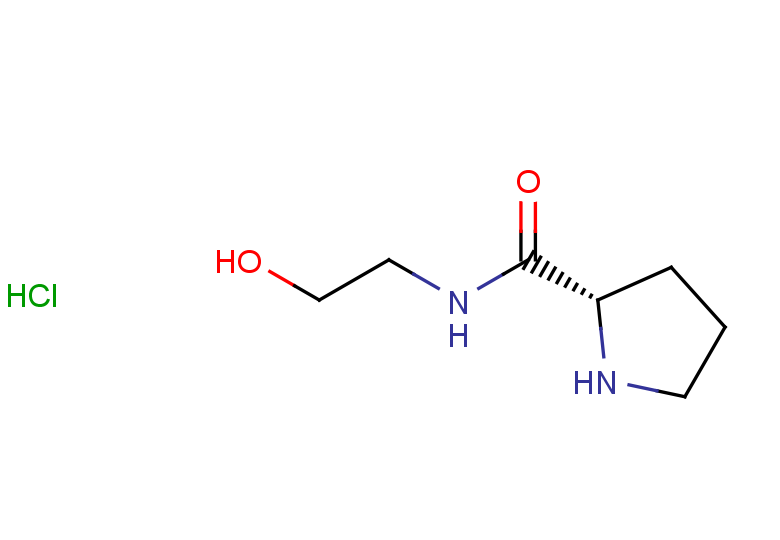 (2S)-N-(2-hydroxyethyl)pyrrolidine-2-carboxamide hydrochloride