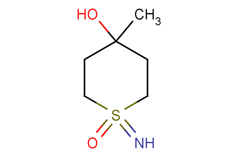 4-hydroxy-1-imino-4-methyl-1lambda6-thian-1-one