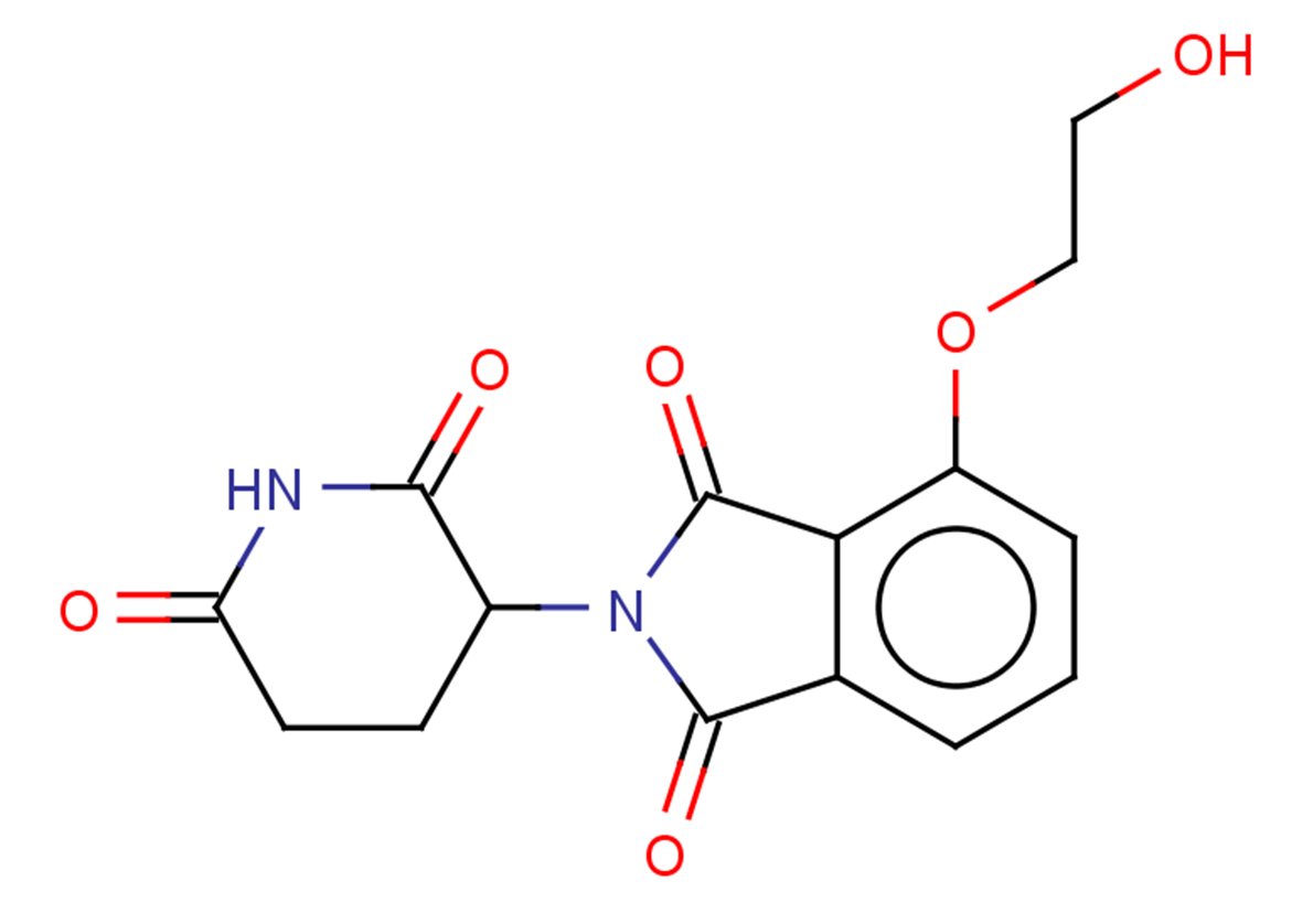 2-(2,6-dioxopiperidin-3-yl)-4-(2-hydroxyethoxy)-2,3-dihydro-1H-isoindole-1,3-dione