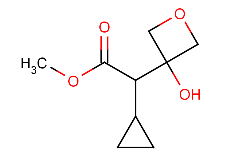 methyl 2-cyclopropyl-2-(3-hydroxyoxetan-3-yl)acetate