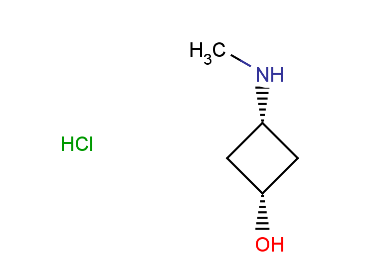rac-(1s,3s)-3-(methylamino)cyclobutan-1-ol hydrochloride, cis