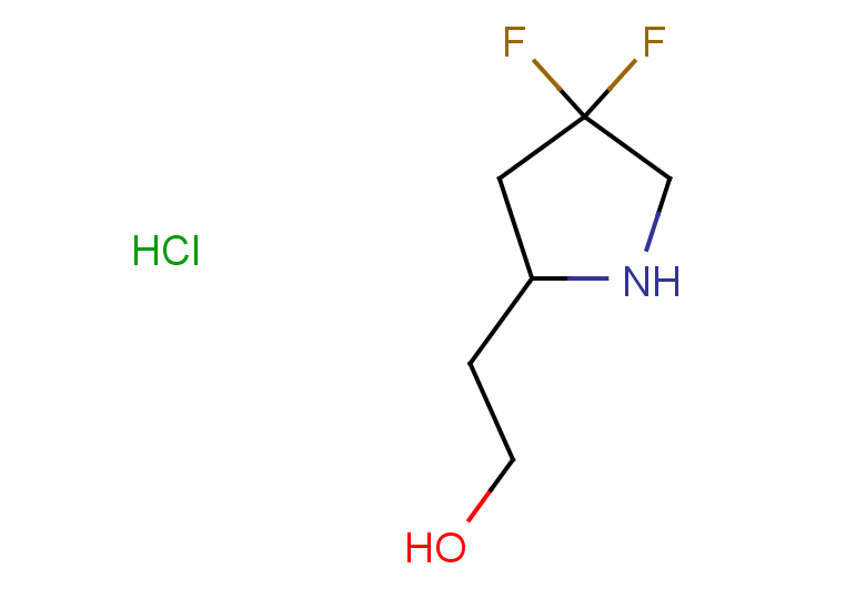 2-(4,4-difluoropyrrolidin-2-yl)ethan-1-ol hydrochloride