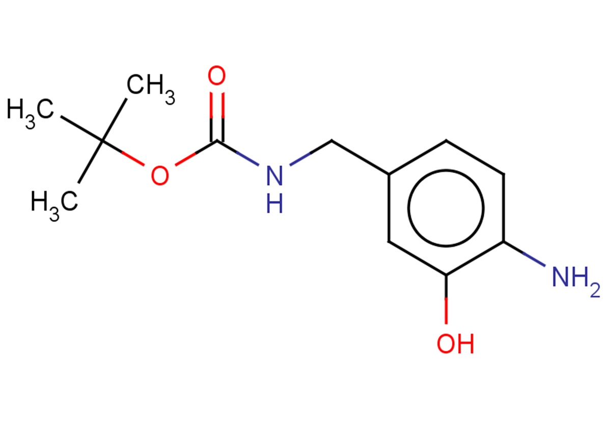 tert-butyl N-[(4-amino-3-hydroxyphenyl)methyl]carbamate
