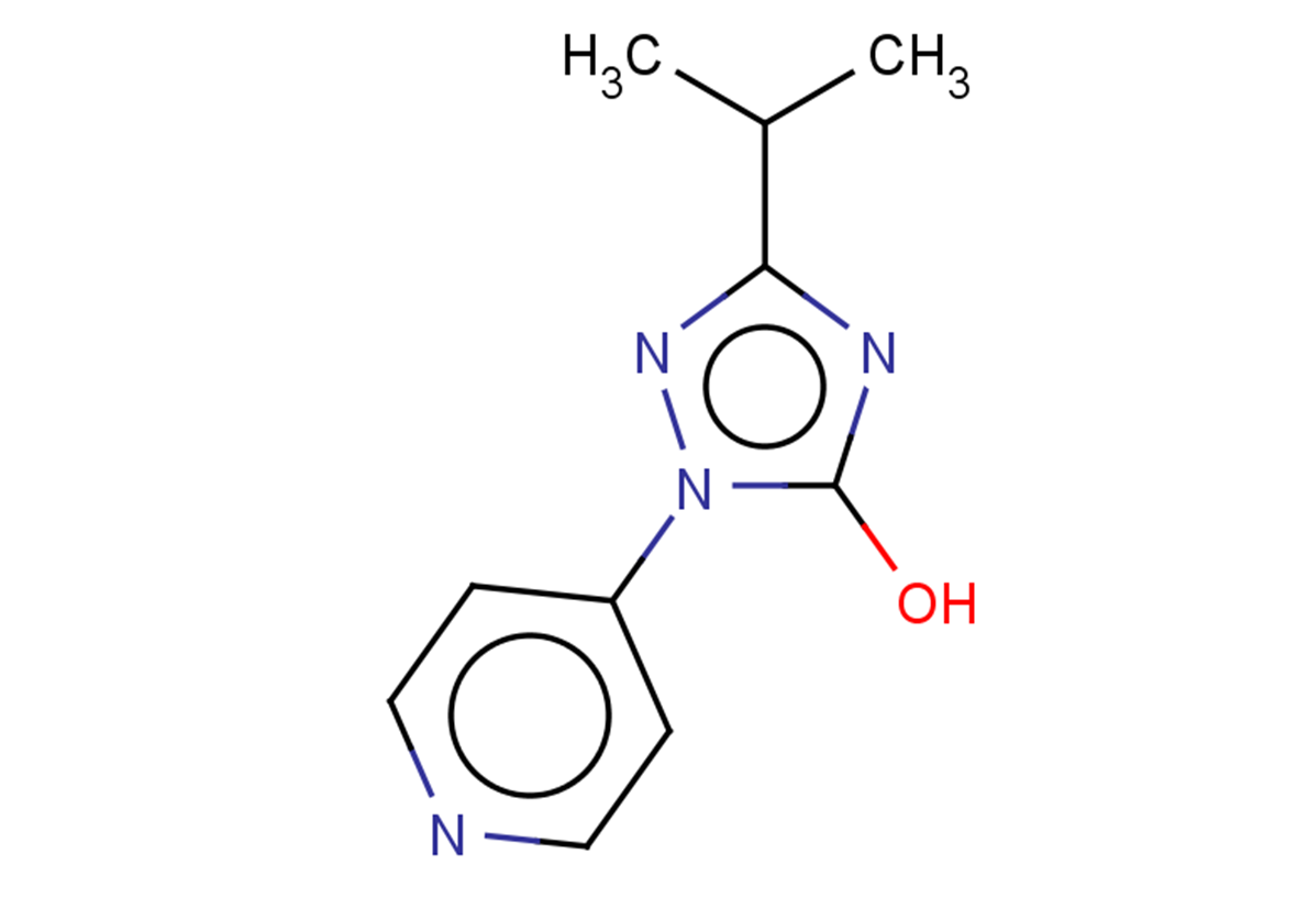 3-(propan-2-yl)-1-(pyridin-4-yl)-1H-1,2,4-triazol-5-ol
