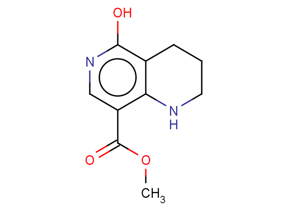 methyl 5-hydroxy-1,2,3,4-tetrahydro-1,6-naphthyridine-8-carboxylate