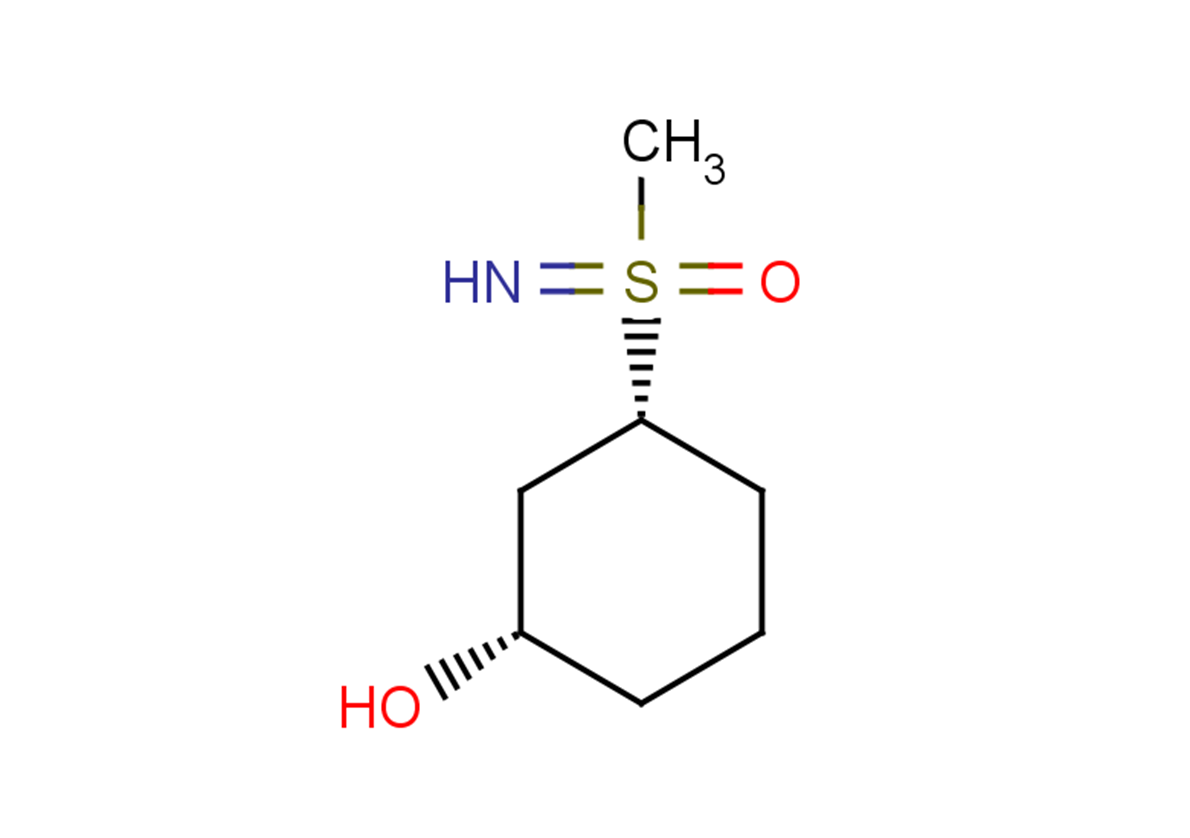 rac-[(1R,3S)-3-hydroxycyclohexyl](imino)methyl-lambda6-sulfanone, cis