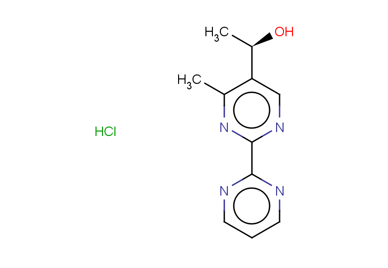 (1R)-1-[4-methyl-2-(pyrimidin-2-yl)pyrimidin-5-yl]ethan-1-ol hydrochloride