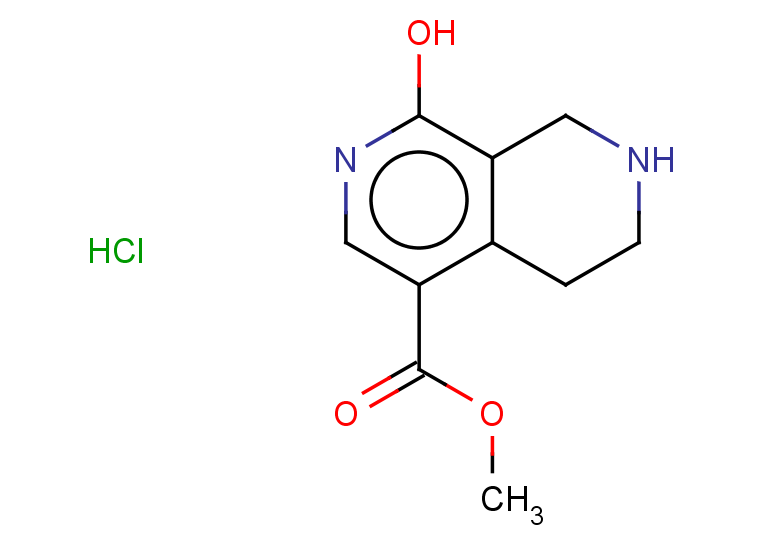methyl 1-hydroxy-5,6,7,8-tetrahydro-2,7-naphthyridine-4-carboxylate hydrochloride