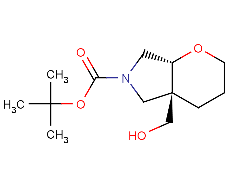 rac-tert-butyl (4aR,7aR)-4a-(hydroxymethyl)-octahydropyrano[2,3-c]pyrrole-6-carboxylate, cis