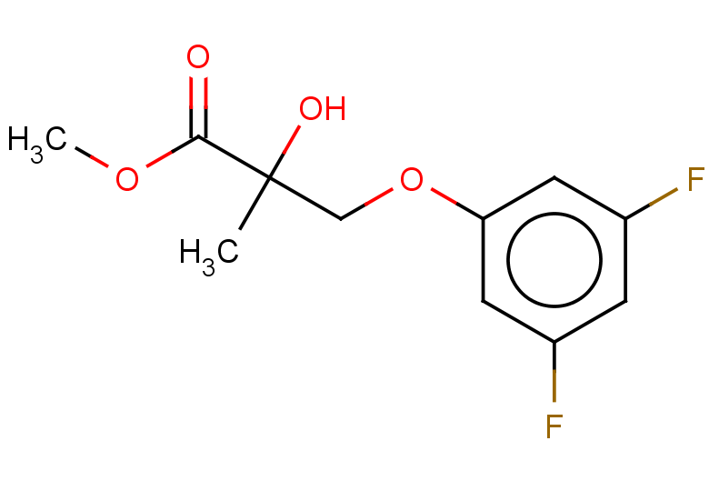 methyl 3-(3,5-difluorophenoxy)-2-hydroxy-2-methylpropanoate