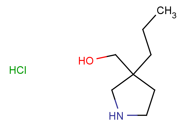 (3-propylpyrrolidin-3-yl)methanol hydrochloride