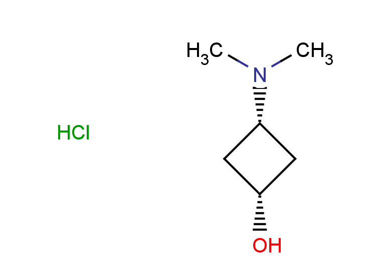 rac-(1s,3s)-3-(dimethylamino)cyclobutan-1-ol hydrochloride, cis
