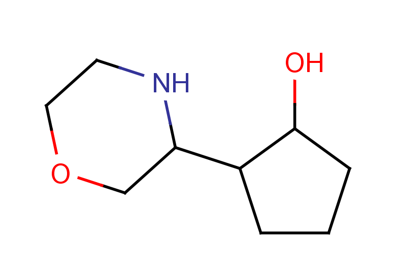 2-(morpholin-3-yl)cyclopentan-1-ol, Mixture of diastereomers