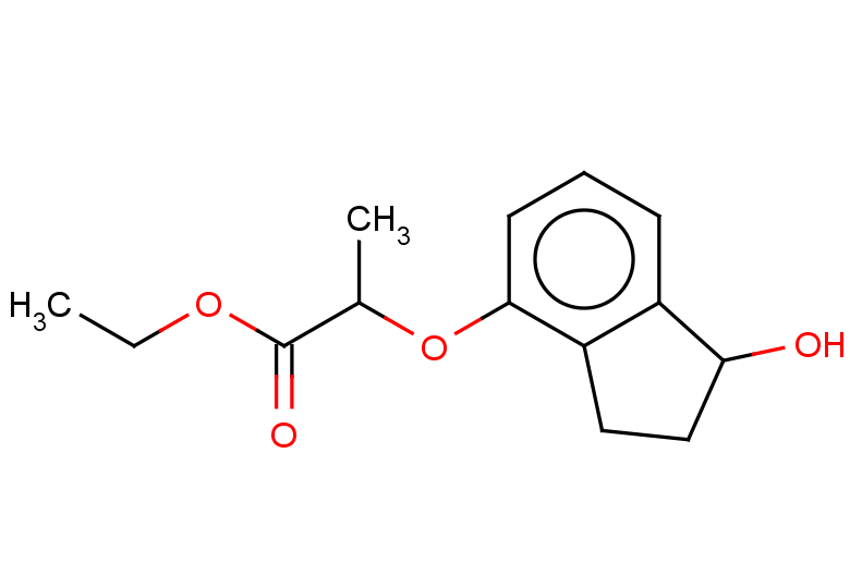 ethyl 2-[(1-hydroxy-2,3-dihydro-1H-inden-4-yl)oxy]propanoate