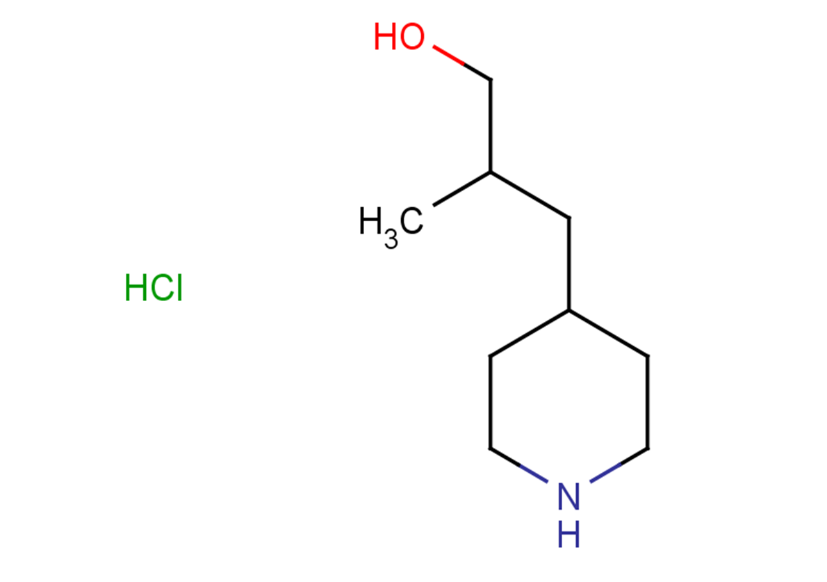 2-methyl-3-(piperidin-4-yl)propan-1-ol hydrochloride