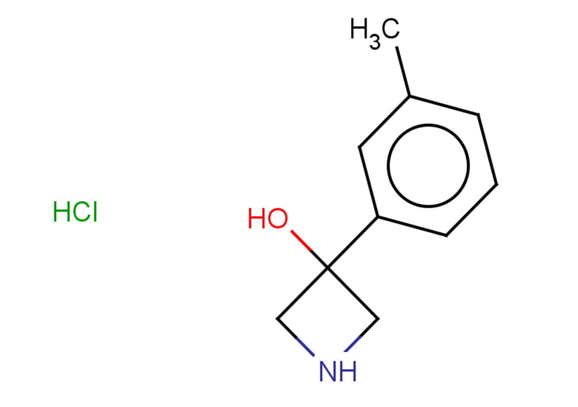 3-(3-methylphenyl)azetidin-3-ol hydrochloride