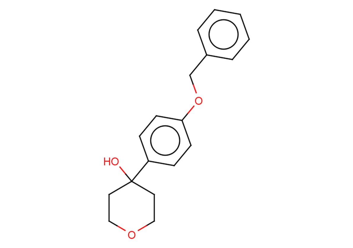 4-[4-(benzyloxy)phenyl]oxan-4-ol