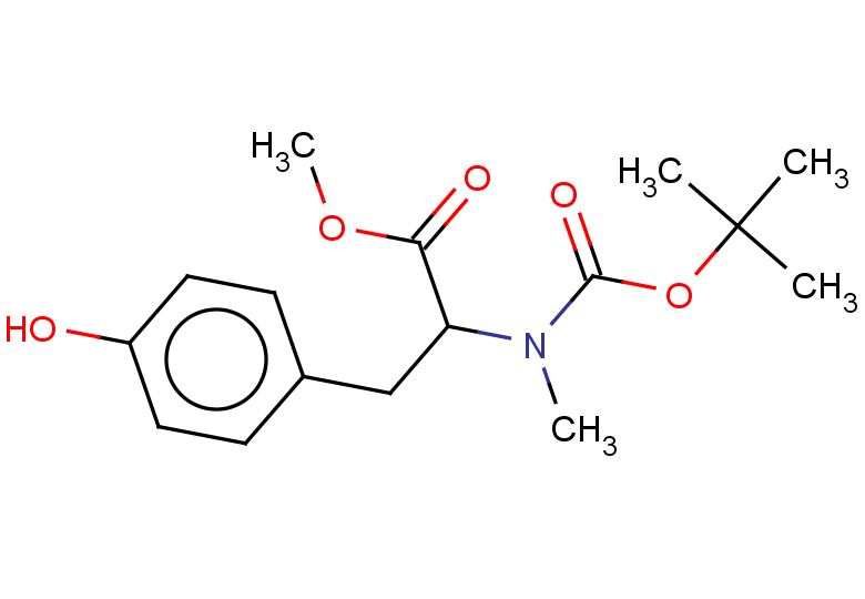 methyl 2-{[(tert-butoxy)carbonyl](methyl)amino}-3-(4-hydroxyphenyl)propanoate