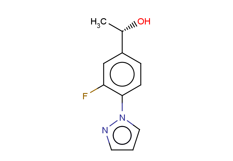 (1S)-1-[3-fluoro-4-(1H-pyrazol-1-yl)phenyl]ethan-1-ol