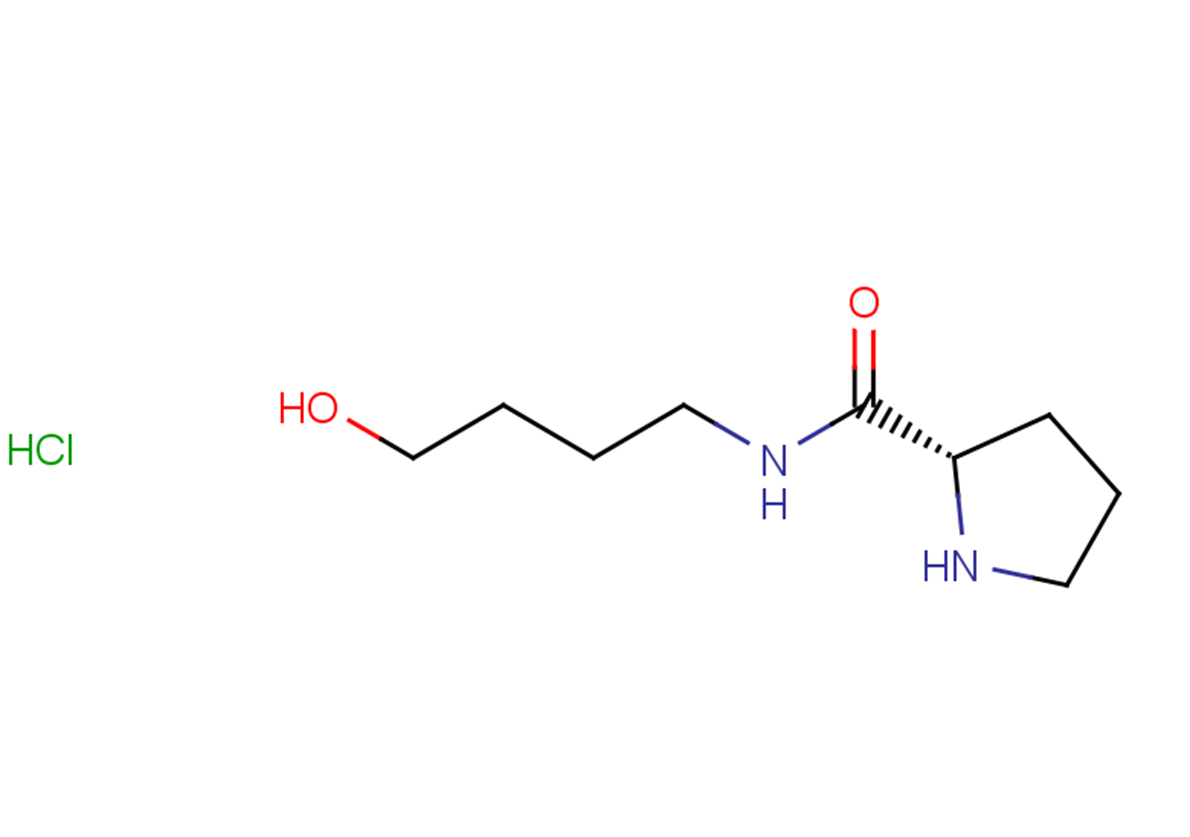 (2S)-N-(4-hydroxybutyl)pyrrolidine-2-carboxamide hydrochloride