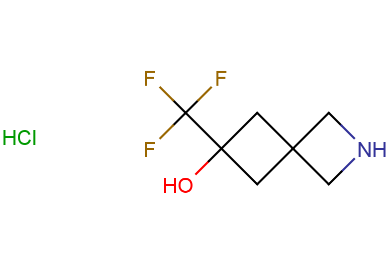 6-(trifluoromethyl)-2-azaspiro[3.3]heptan-6-ol hydrochloride