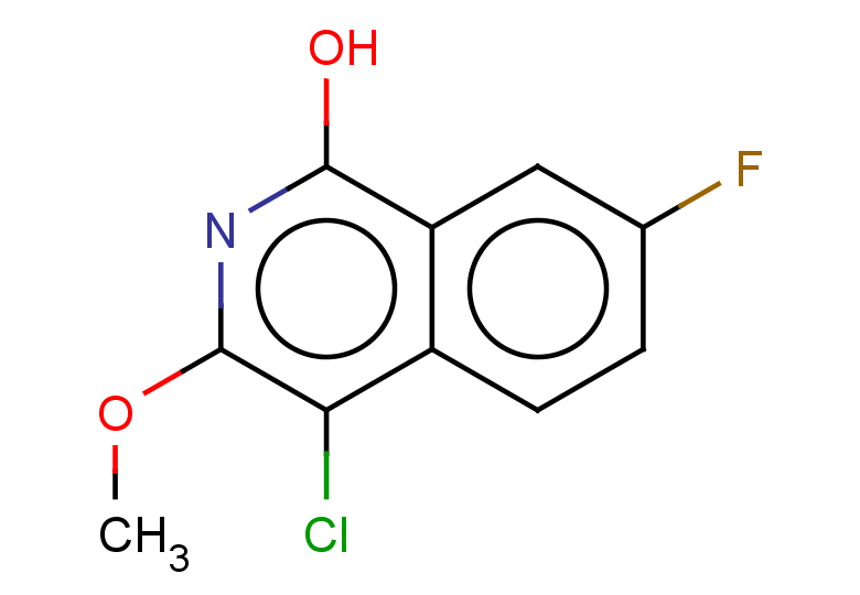 4-chloro-7-fluoro-3-methoxyisoquinolin-1-ol