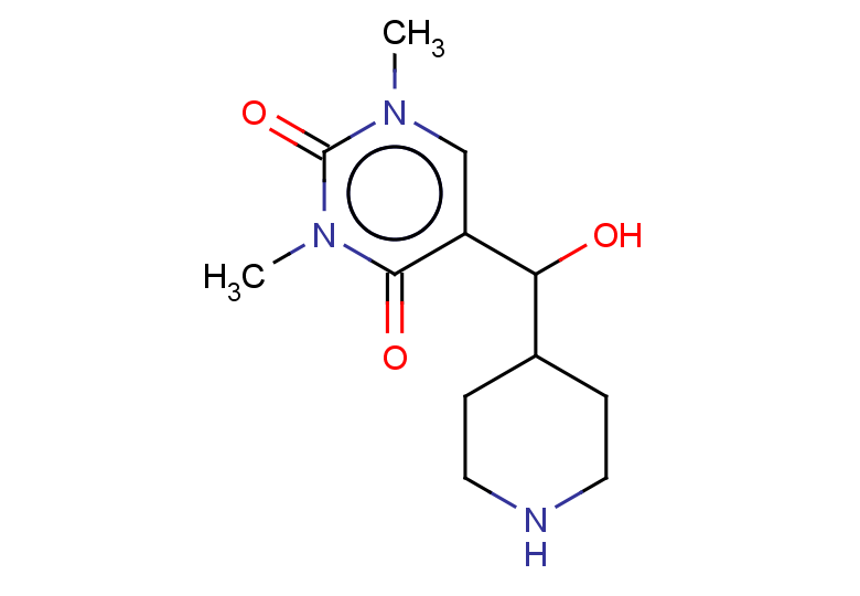 5-[hydroxy(piperidin-4-yl)methyl]-1,3-dimethyl-1,2,3,4-tetrahydropyrimidine-2,4-dione