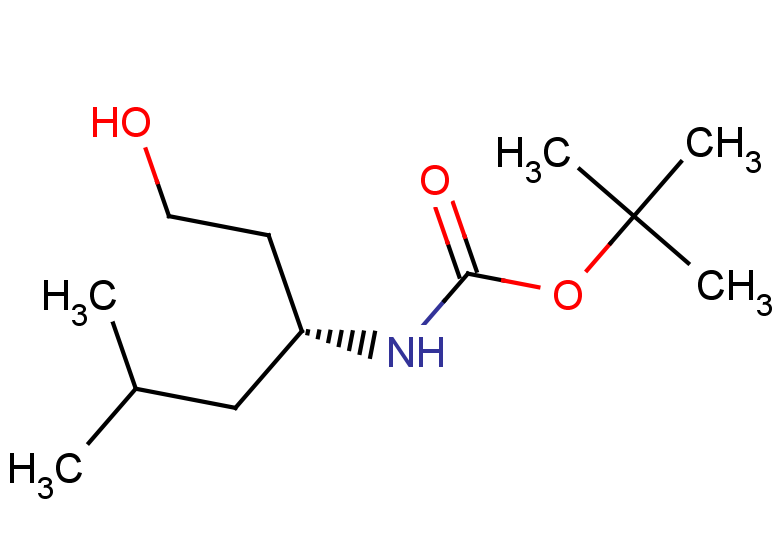 tert-butyl N-[(3R)-1-hydroxy-5-methylhexan-3-yl]carbamate