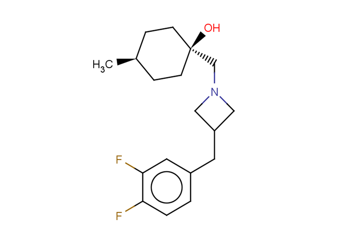 (1s,4s)-1-({3-[(3,4-difluorophenyl)methyl]azetidin-1-yl}methyl)-4-methylcyclohexan-1-ol