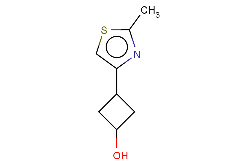 3-(2-methyl-1,3-thiazol-4-yl)cyclobutan-1-ol, Mixture of diastereomers