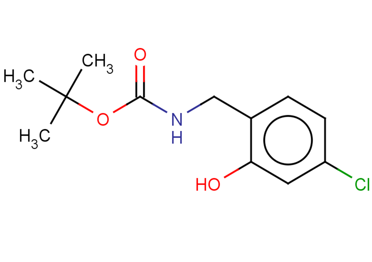 tert-butyl N-[(4-chloro-2-hydroxyphenyl)methyl]carbamate