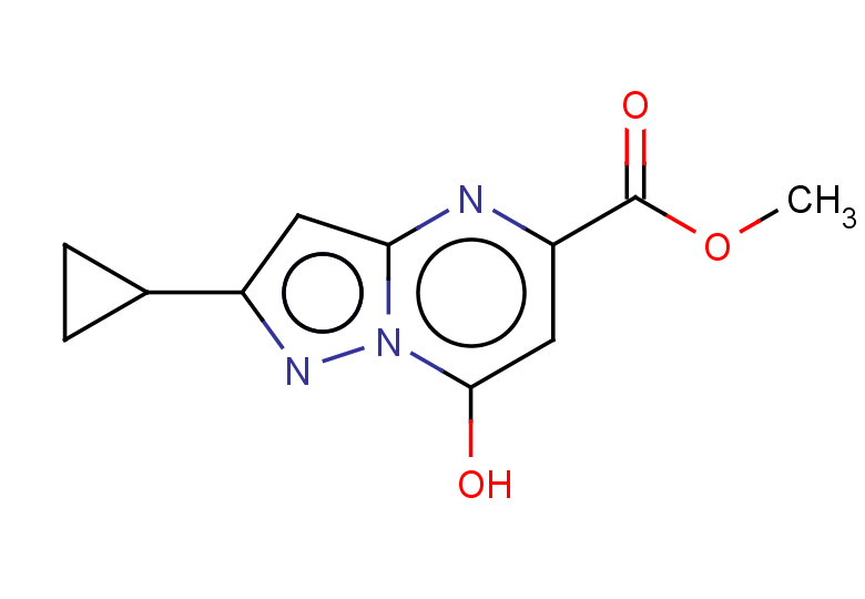 methyl 2-cyclopropyl-7-hydroxypyrazolo[1,5-a]pyrimidine-5-carboxylate