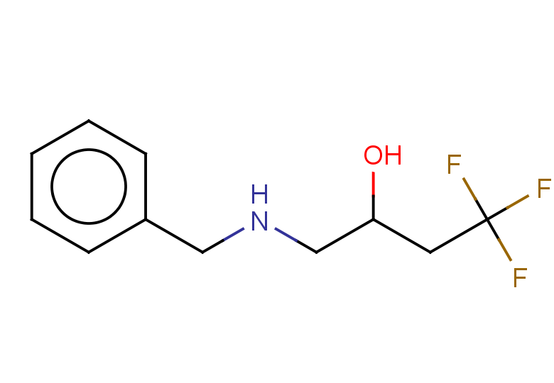 1-(benzylamino)-4,4,4-trifluorobutan-2-ol