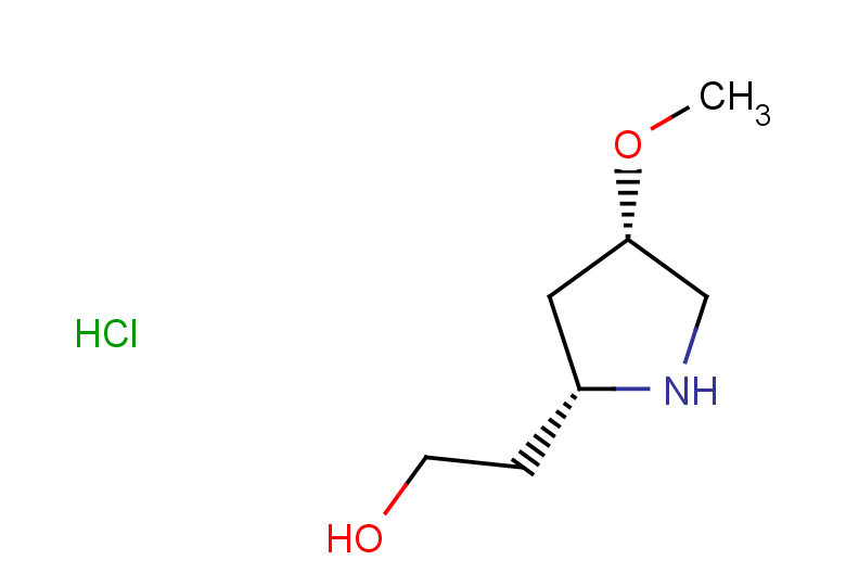 2-[(2R,4S)-4-methoxypyrrolidin-2-yl]ethan-1-ol hydrochloride