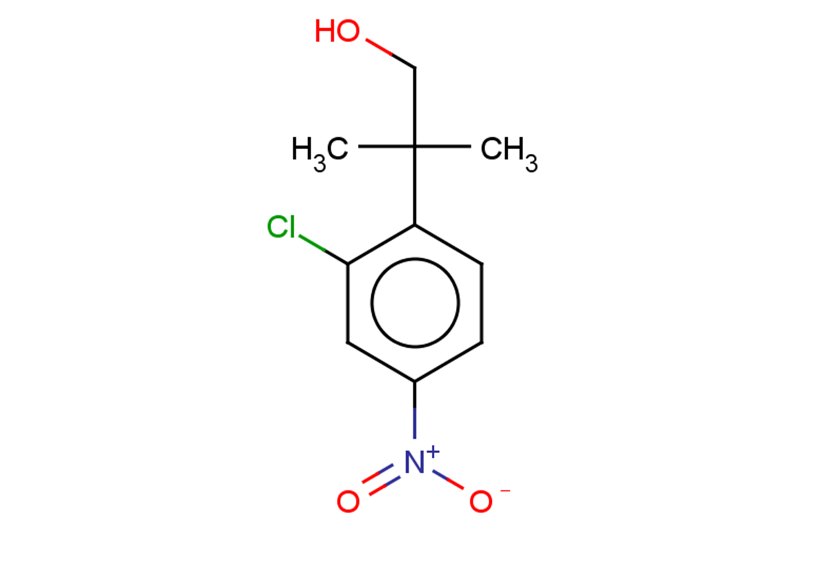 2-(2-chloro-4-nitrophenyl)-2-methylpropan-1-ol