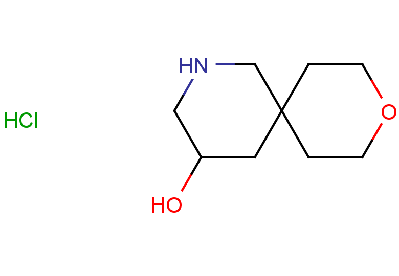 9-oxa-2-azaspiro[5.5]undecan-4-ol hydrochloride