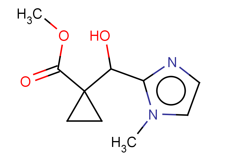 methyl 1-[hydroxy(1-methyl-1H-imidazol-2-yl)methyl]cyclopropane-1-carboxylate