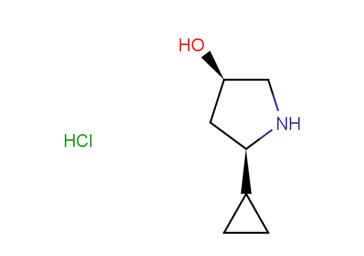 (3R,5R)-5-cyclopropylpyrrolidin-3-ol hydrochloride