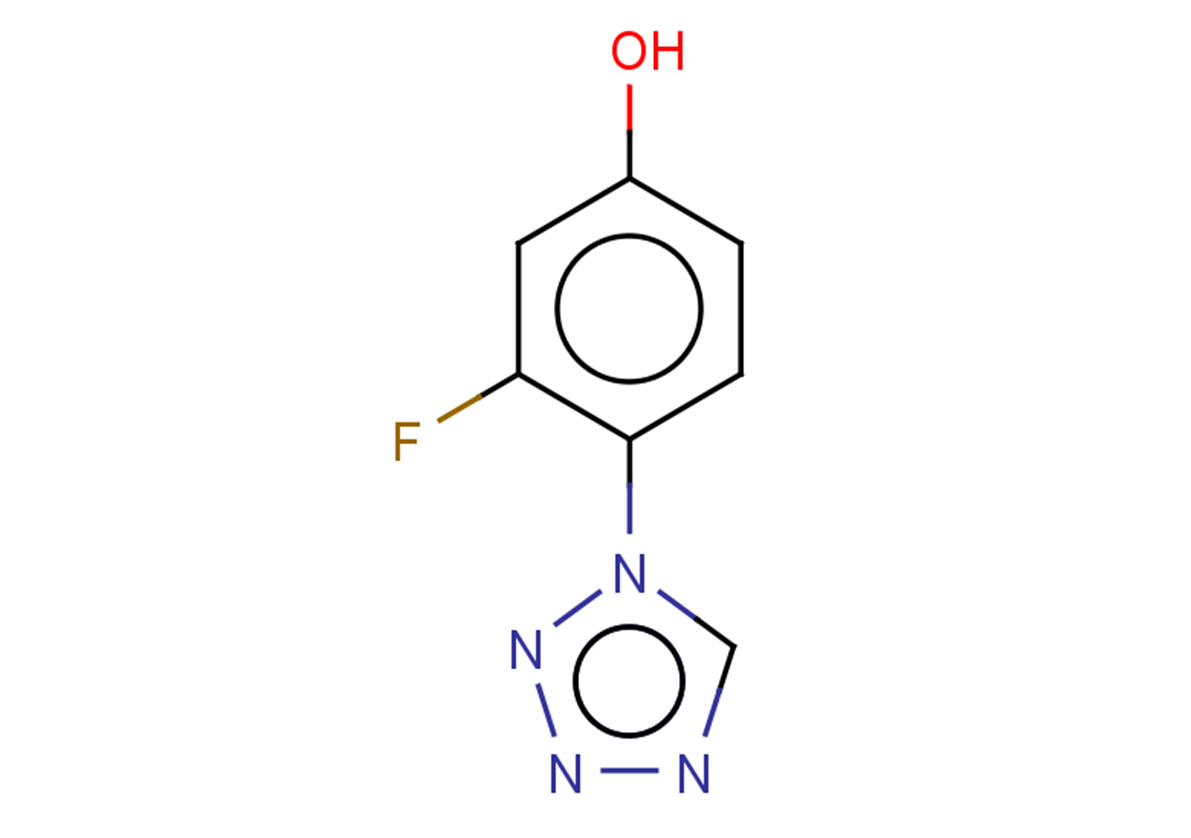 3-fluoro-4-(1H-1,2,3,4-tetrazol-1-yl)phenol