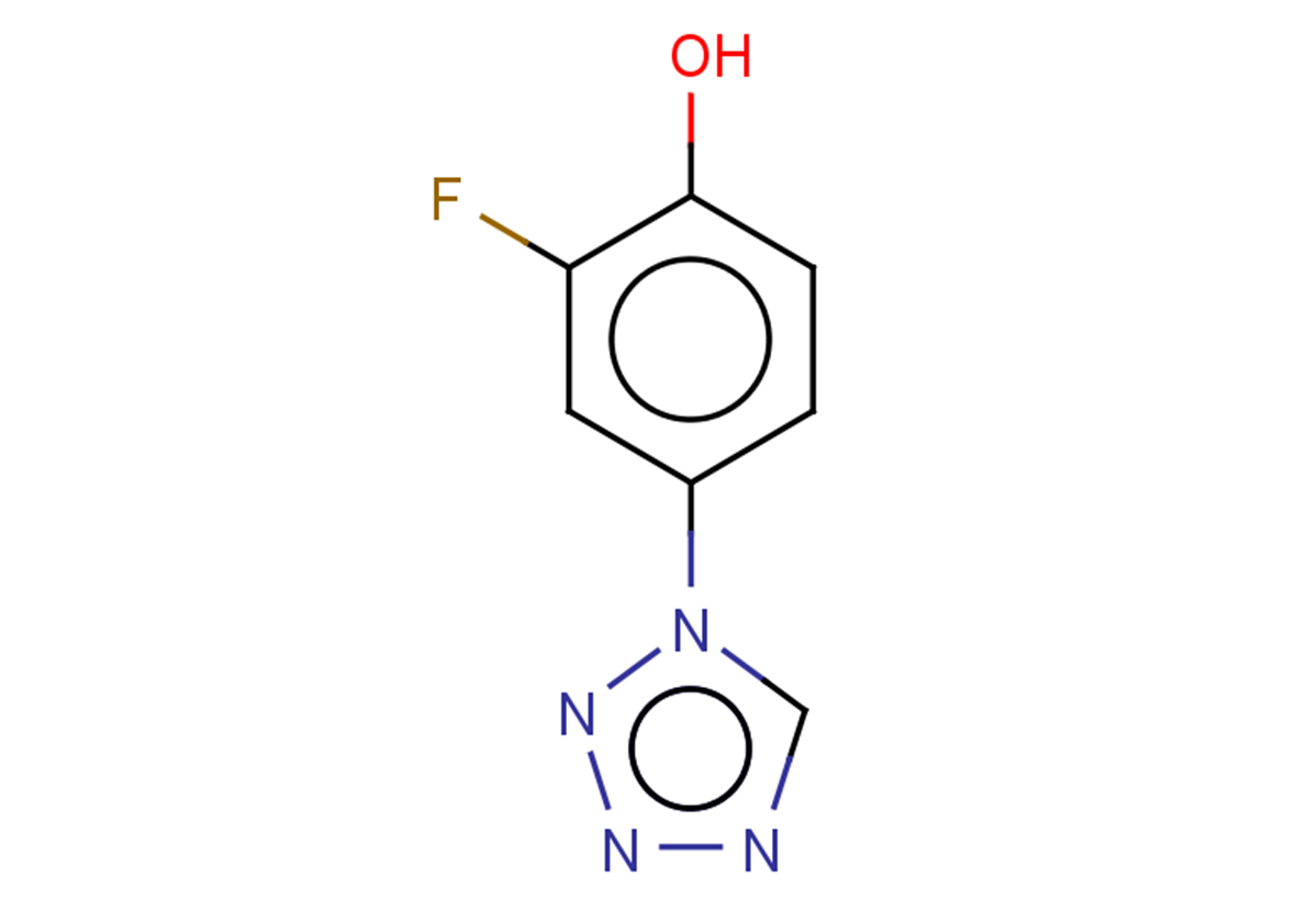 2-fluoro-4-(1H-1,2,3,4-tetrazol-1-yl)phenol