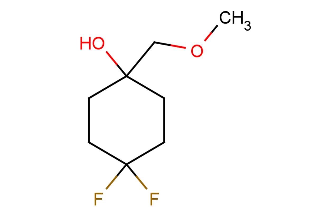 4,4-difluoro-1-(methoxymethyl)cyclohexan-1-ol